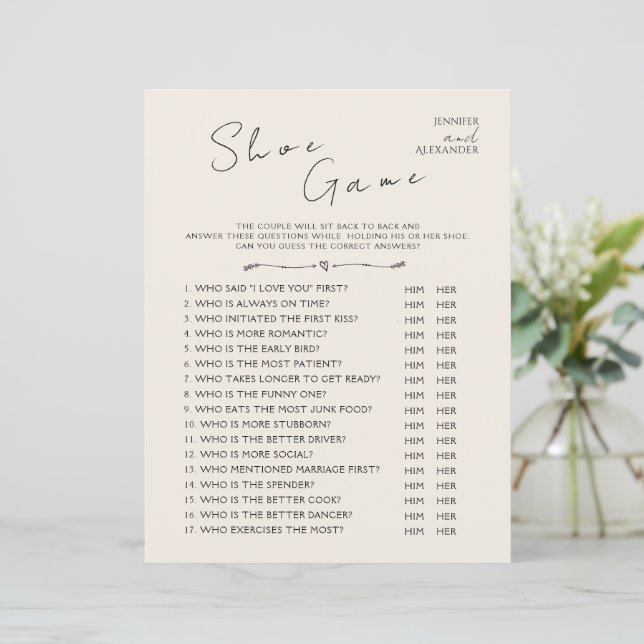 Hochzeitsspiele (Stehend Vorderseite)