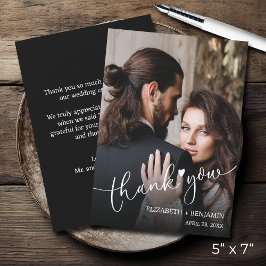 Hochzeitsstift Foto, handgeschrieben Mitteilungskarte