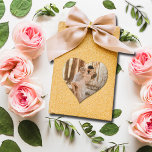 Hochzeitsstift Herz-Aufkleber<br><div class="desc">Ihr Foto und Ihre Namen in schicken Schriften, diese kleinen, herzförmigen Aufkleber sind Spaß zu verwenden, als Umschlag Aufkleber, auf Gastgeschenke, und mehr.</div>