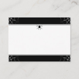 Hochzeitsstift Platzkarten Spider & Web BLANK