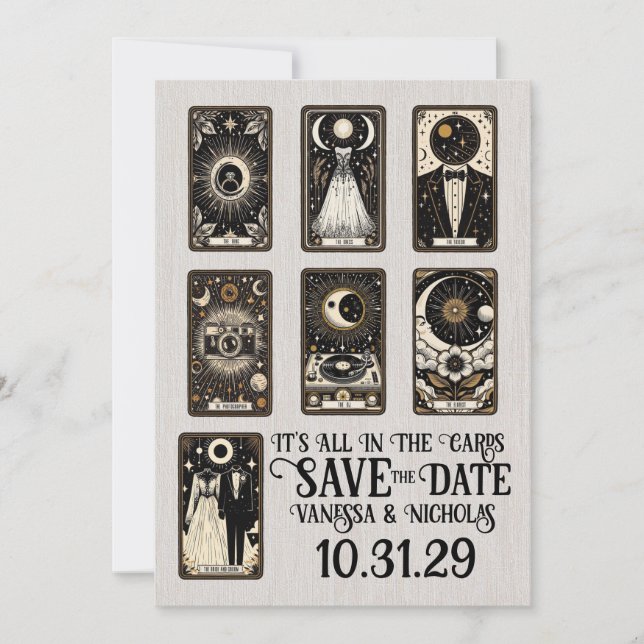 Hochzeitsstift Save The Date (Vorderseite)
