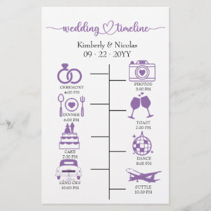 Hochzeitsstipendiaten Icon Chic Script Wedding Sta Briefpapier