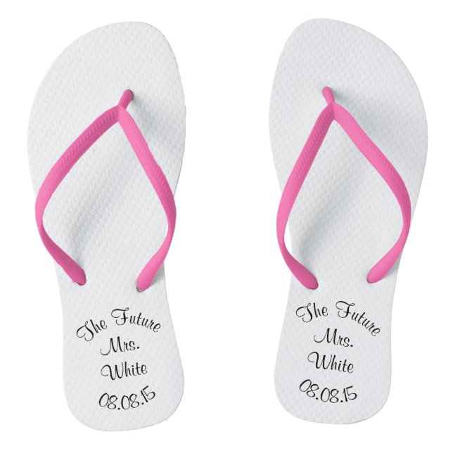 Hochzeitstag Bridal Flip Flops (Fußbett)