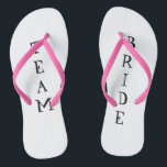 Hochzeitstag-Flip-Flops Flip Flops<br><div class="desc">Hochzeitstag-Flip-Flops</div>