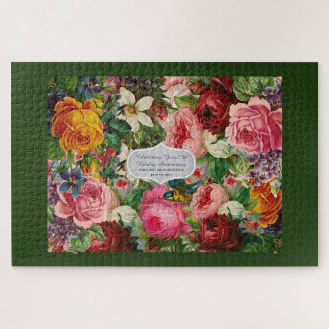 Hochzeitstag für Eltern, die Liebe rätseln (Horizontal)