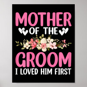 Hochzeitstag Hochzeit Mutter des Bräutigams, den i Poster