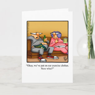 Hochzeitstag Humor Grußkarte Karte