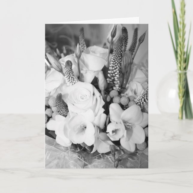 Hochzeitstag Karte (Vorderseite)