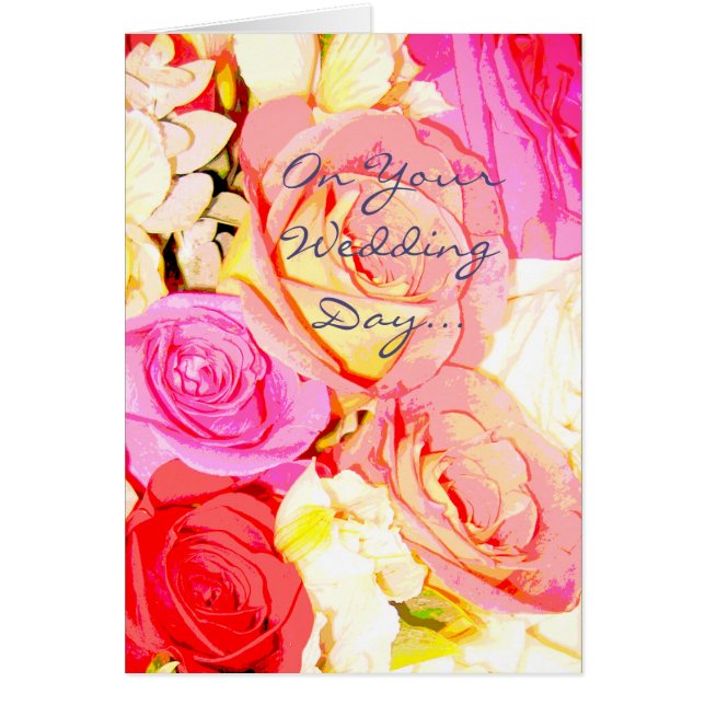 Hochzeitstag - Karte (Vorne)