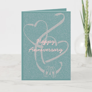 Hochzeitstag-Karte personalisieren Karte