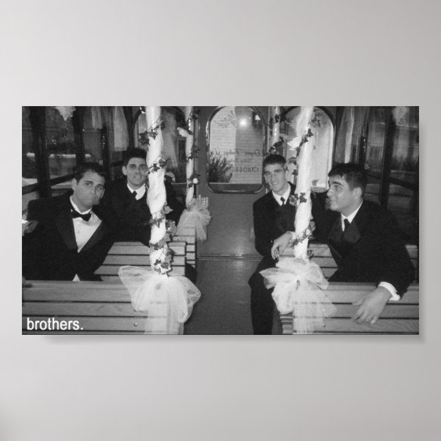 Hochzeitstag Poster (Vorne)