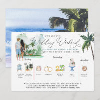 Hochzeitstag | Tropischer Strand