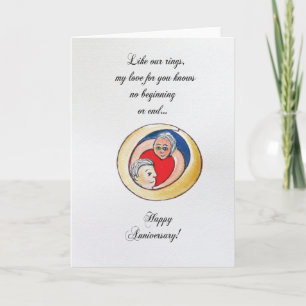 Hochzeitstagskarte Karte