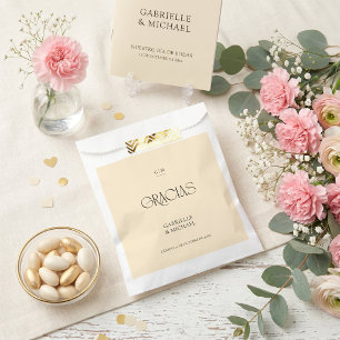 Hochzeitstasche Spanisch Dankeschön Geschenktütchen