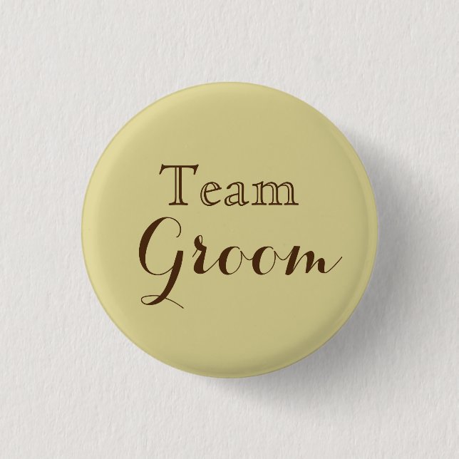 Hochzeitsteam Button (Vorderseite)