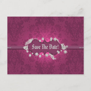 Hochzeitsterminankündigung Postkarte