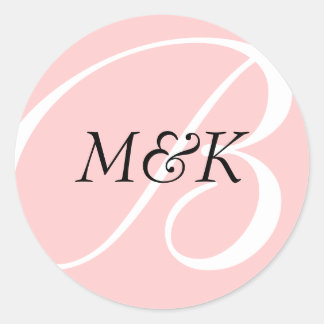 Hochzeitsticker| B1 Runder Aufkleber