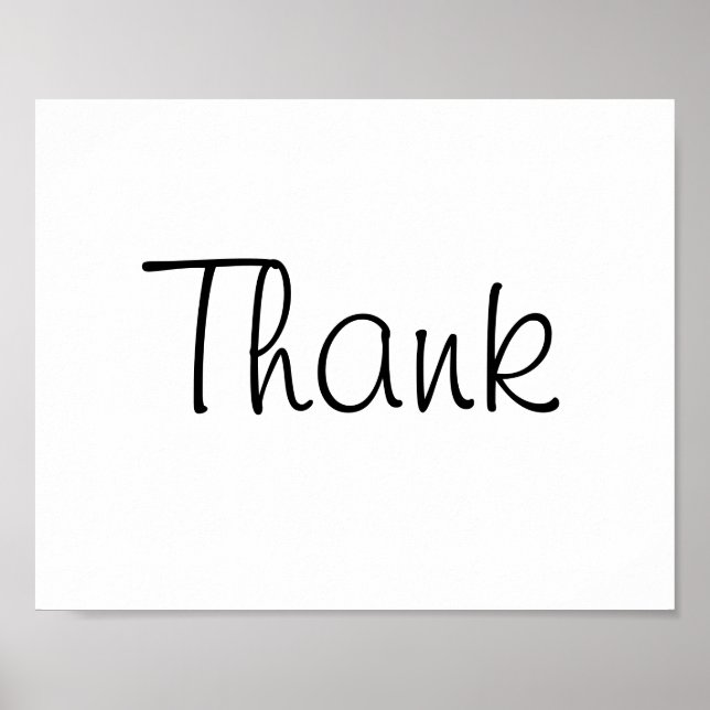 Hochzeitstiefel für Foto "Danke" von "Danke" Poster (Vorne)