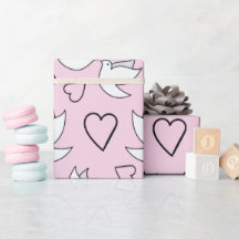 Hochzeitstiege für Ehegeschenke Rosa Nahtlos