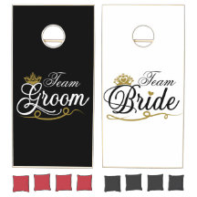 Hochzeitstil-Set Cornhole, individueller Hochzeits
