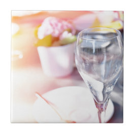 Hochzeitstisch Fliese