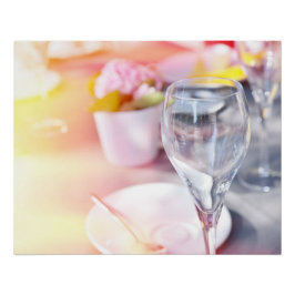 Hochzeitstisch Poster