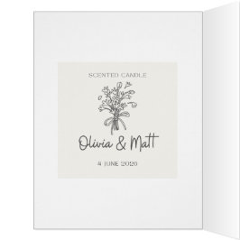Hochzeitstisch-Schildchen TrendUp Elegant Personal