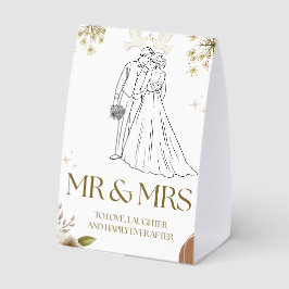 Hochzeitstisch-Schilder Tischaufsteller
