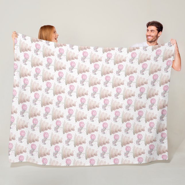 Hochzeitstorte Fleece Blanket (Beispiel)