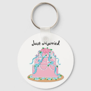 Hochzeitstorte Frisch Vermählt Schlüsselanhänger