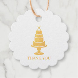 Hochzeitstorte Geschenkanhänger