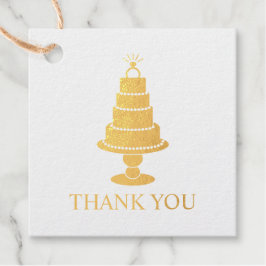 Hochzeitstorte Geschenkanhänger