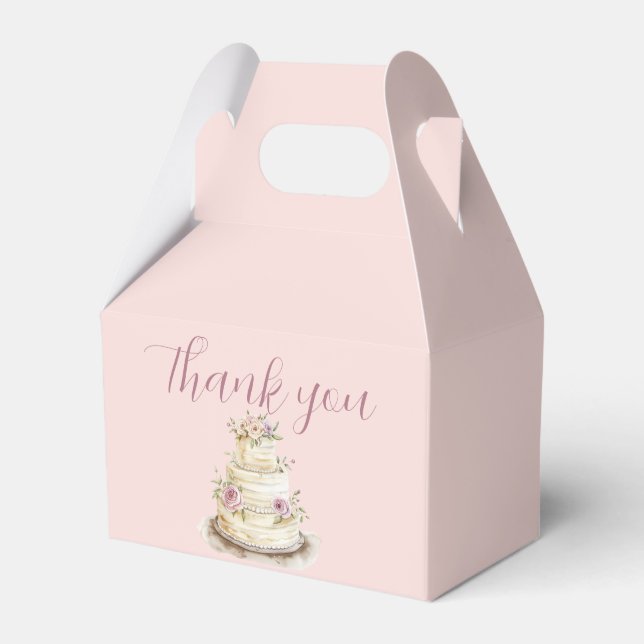 Hochzeitstorte Geschenkboxen Geschenkschachtel (Vorderseite)