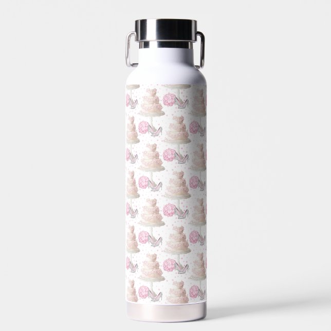 Hochzeitstorte Wasser Flasche (Vorne)