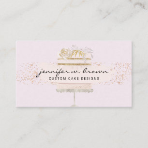 Hochzeitstorten-Lieferdienst Visitenkarte