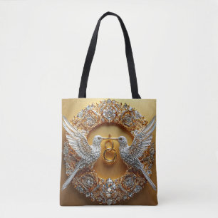 Hochzeitsvögel Tasche