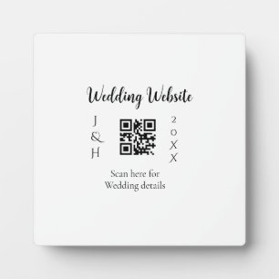 HOCHZEITSWEBSITE-SCAN-QR-PAARNAME JAHR EINFACH MI FOTOPLATTE