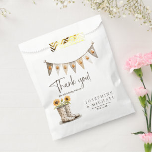 Hochzeitswillkommens-Tüte für Country Farm Chicken Geschenktütchen