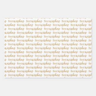 Hochzeitswrappers Geschenkpapier Set