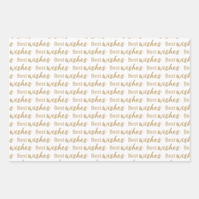 Hochzeitswrappers Geschenkpapier Set (Vorderseite 2)