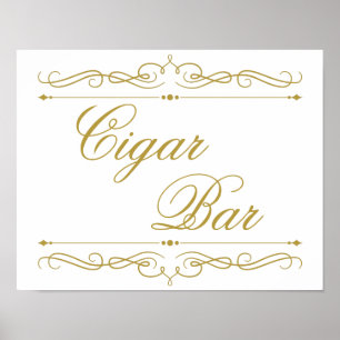 Hochzeitszeichen   Elegant Gold Swirl Calligraphy Poster