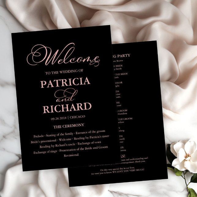 Hochzeitszeremonie Orden des Dienstes Elegantes Pr Programm (Von Creator hochgeladen)