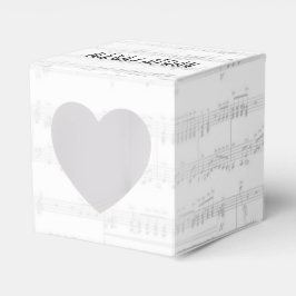 Hochzeitszettel mit Text Geschenkschachtel