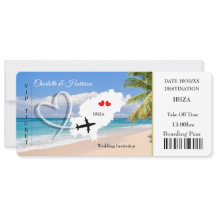 Hochzeitsziel Ibiza Ticket