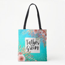 Hochzeitvater des Groom Pink Aquamarines Gold