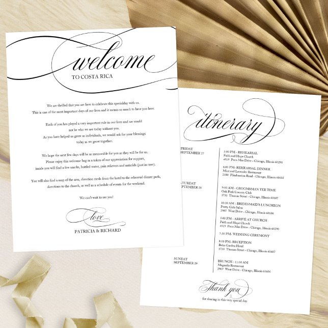 Hochzeitwochenende Begrüßungsschreiben (Von Creator hochgeladen)