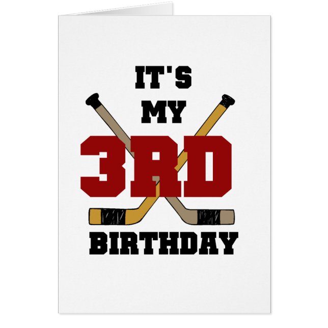 Hockey 3. Geburtstagsgeschenke (Vorne)