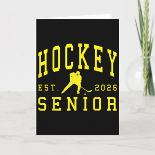 Hockey-Abschiedsabend Hockey-Senior 2026 Abschluss Karte