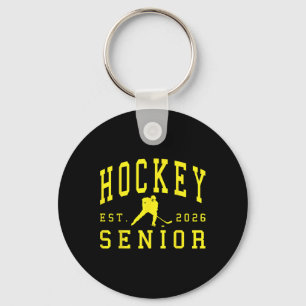 Hockey-Abschlussfeier Hockey Senior 2026 Abschluss Schlüsselanhänger