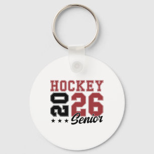 Hockey-Abschlussfeier Hockey Senior 2026 Abschluss Schlüsselanhänger